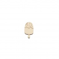 Figurina Inghetata pe bat Blank - 40x23 mm