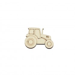 Figurina Tractoras Blank - 40x32 mm