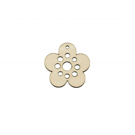 Figurina Floare Blank - 41x40 mm
