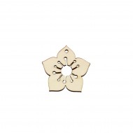 Figurina Floare Lotus Blank - 42x40 mm