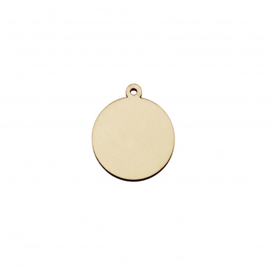 Figurina Cerc Blank - 40x35 mm