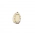 Set Doua Figurine Ovale Blank - 43x25 mm