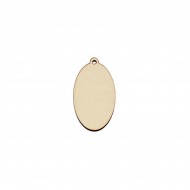 Figurina Oval Blank - 43X25 mm