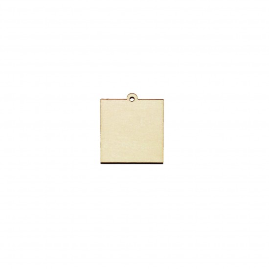 Figurina Patrat Blank - 33x30 mm