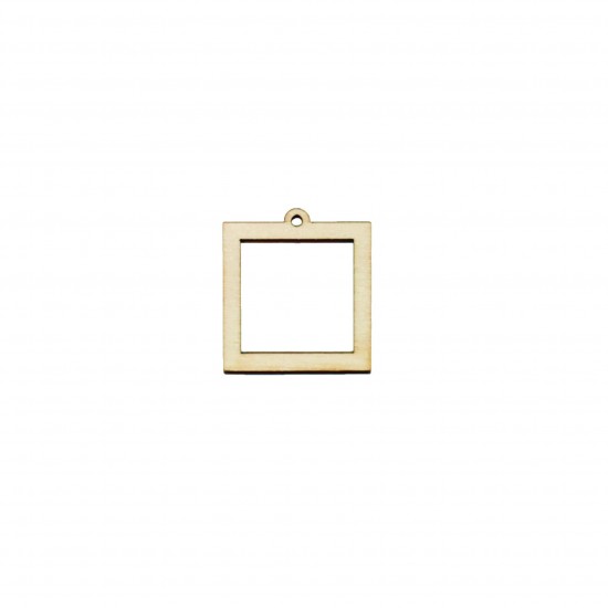 Figurina Cadru Patrat Blank - 33x30 mm