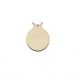 Figurina Buburuza Blank - 45x35 mm
