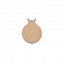Figurina Buburuza Blank - 45x35 mm