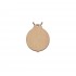 Figurina Buburuza Blank - 45x35 mm