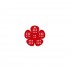 Figurina Tip Gherghef din Acril - Floare - gaurele 1.5mm - 41x40 mm