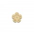 Figurina Tip Gherghef - Floare - gaurele 1 mm - 40x40 mm