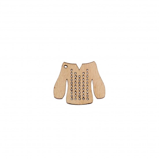 Figurina Tip Gherghef - Ie - gaurele 1 mm - 40x34 mm