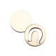 Set Doua Figurine - Brosa-Martisor Licheni - Cerc - Model Potcoava - 50x50 mm