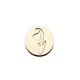Set Doua Figurine - Brosa-Martisor Licheni - Cerc - Model Ghiocel - 50x50 mm
