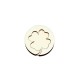 Set Doua Figurine - Brosa-Martisor Licheni - Cerc - Trifoi cu patru foi - 50x50 mm