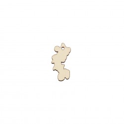 Figurina Soricel Blank - 40x22 mm