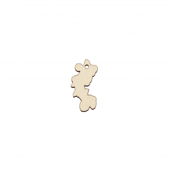 Figurina Soricel Blank - 40x22 mm