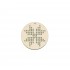 Figurina Tip Gherghef - Cerc 5cm - Model Traditional 2 - gaurele 1.5mm