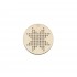 Figurina Tip Gherghef - Cerc 5cm - Model Traditional 3 - gaurele 1.5mm