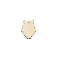 Figurina Bufnita Blank  - 40x32 mm