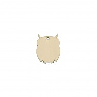 Figurina Bufnita Blank  - 40x33 mm