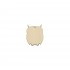 Figurina Bufnita Blank  - 40x33 mm