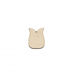 Figurina  Bufnita Blank - 38x31 mm