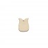 Figurina  Bufnita Blank - 38x31 mm