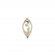 Figurina Royal cu Ghiocel Blank - 50x24 mm