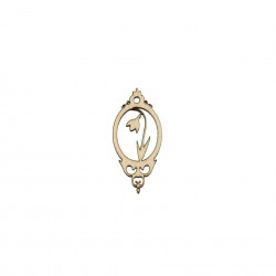 Figurina Royal cu Ghiocel Blank - 50x24 mm