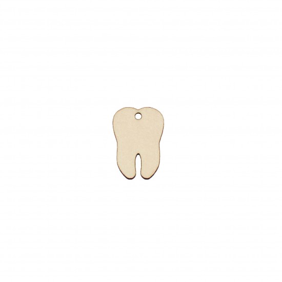 Figurina Dinte Blank - 30x22mm