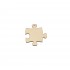 Figurina Piesa Puzzle Blank - 40x40 mm