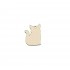 Figurina Pisica Blank  - 40x32 mm