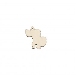 Figurina Ponei Blank - 40x37 mm
