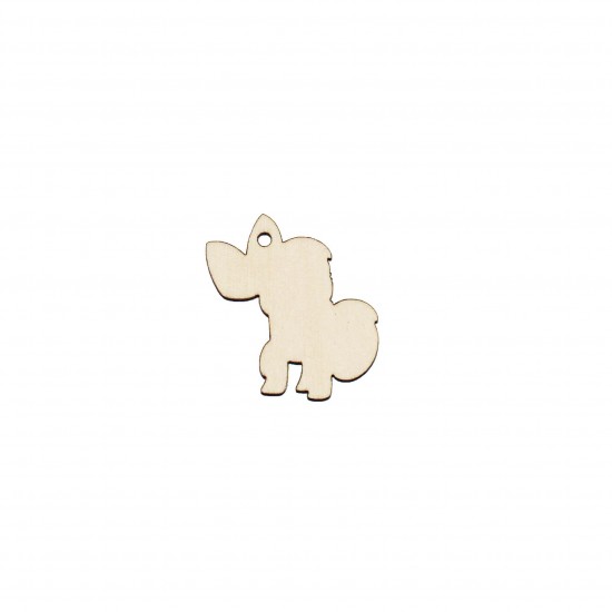 Figurina Ponei Blank - 40x37 mm