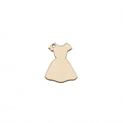 Figurina Rochie Blank - 40x33 mm
