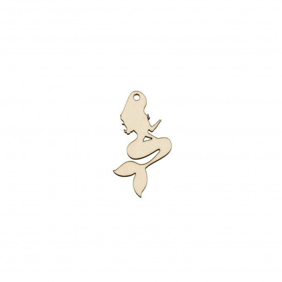 Figurina Sirena Blank - 50x31 mm