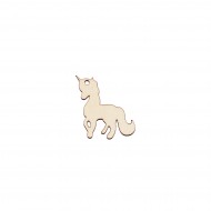 Figurina Unicorn Blank - 40x40 mm