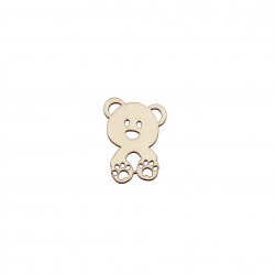 Figurina Ursulet Blank - 40x30 mm