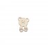 Figurina Ursulet Blank - 40x30 mm