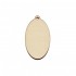 Figurina Oval Blank - 60X35 mm