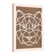 Rama din MDF pentru Muschi sau Licheni - Leu - 350x250x26 mm