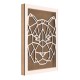 Rama din MDF pentru Muschi sau Licheni - Leu - 350x250x26 mm