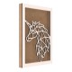 Rama din MDF pentru Muschi sau Licheni - Unicorn - 350x250x26 mm