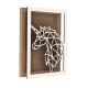 Rama din MDF pentru Muschi sau Licheni - Unicorn - 350x250x26 mm