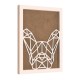 Rama din MDF pentru Muschi sau Licheni - Buldog - 350x250x26 mm