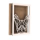 Rama din MDF pentru Muschi sau Licheni - Buldog - 350x250x26 mm