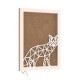 Rama din MDF pentru Muschi sau Licheni - Vulpita - 350x250x26 mm