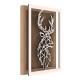 Rama din MDF pentru Muschi sau Licheni - Ren - 350x250x26 mm