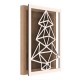 Rama din MDF pentru Muschi sau Licheni - Brad - B1 - 350x250x26 mm