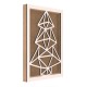 Rama din MDF pentru Muschi sau Licheni - Brad - B1 - 350x250x26 mm